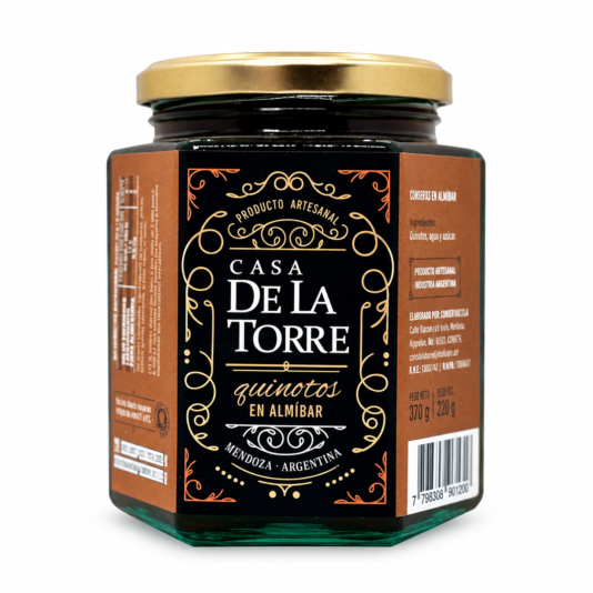 Quinotos en almíbar — Casa de la Torre 370 g