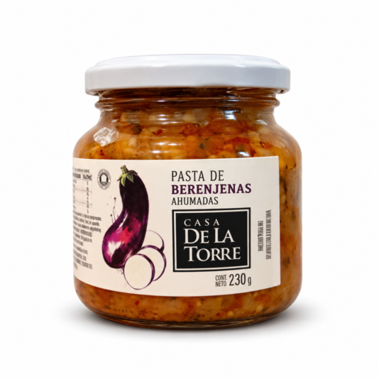 Pasta de berenjenas ahumada — Casa de la Torre 230 g